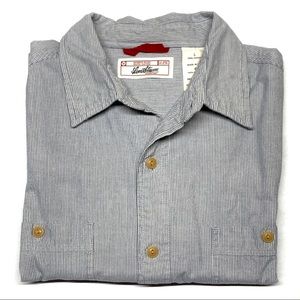 VTG vintage Levi Strauss striped Work Shirt